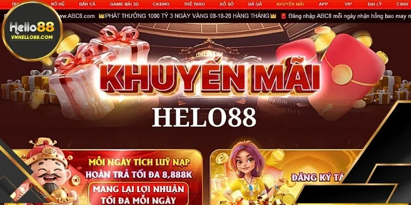 Khuyến mãi Hello88 chào mừng khách hàng mới