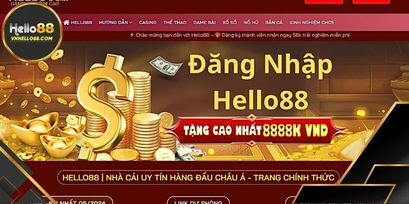 Đăng nhập tài khoản trước khi muốn rút tiền Hello88